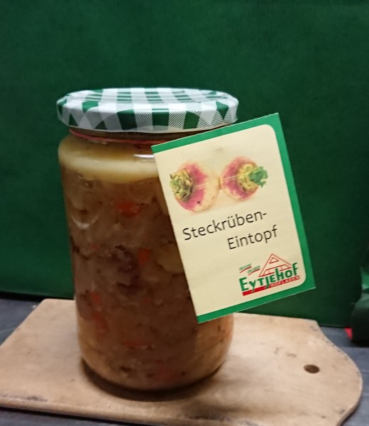 Steckrübeneintopf hofgemacht vom Eytjehof