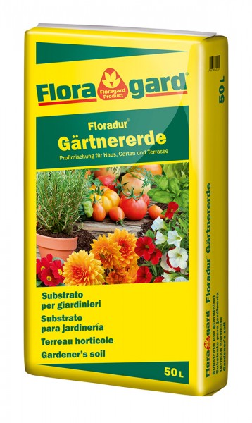 Floragard Floradur, Gärtner-Erde – 50 Liter