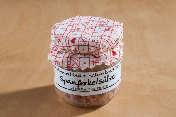 Spanferkelsülze, 160g Glas