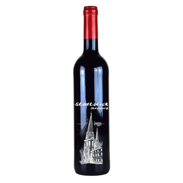 Rotwein "Lamberti" Stadtblick Oldenburg