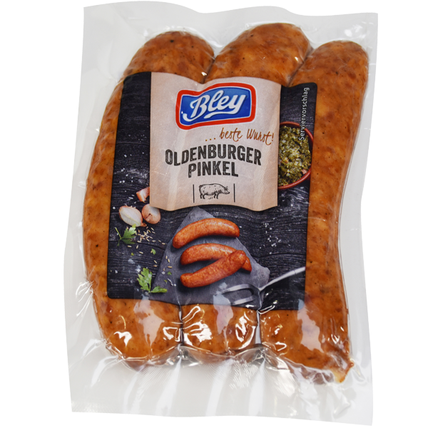 Oldenburger Pinkel 3 a 80g geräuchert