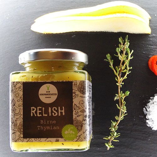 RELISH Birne-Thy­mi­an