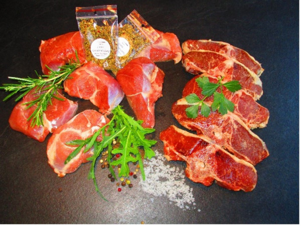 Lamm Grillbox für 4 Personen