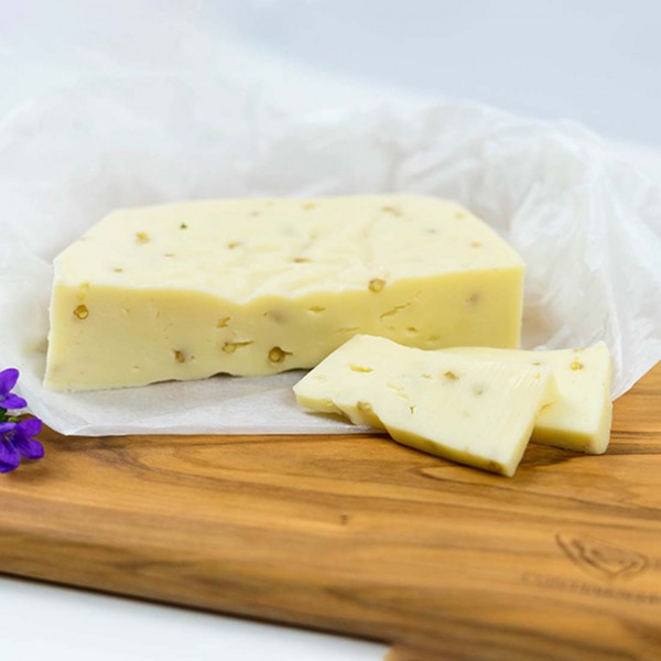 Bio-Hofkäse mit Bockshornkleesamen