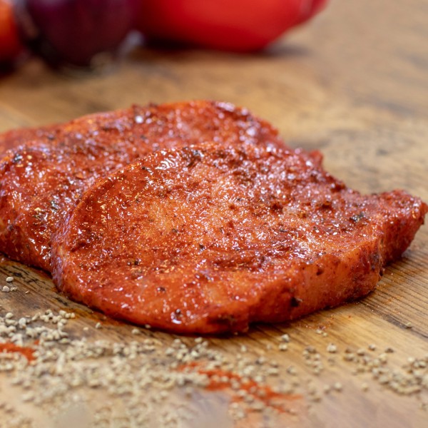 Schweinerückensteak Paprika