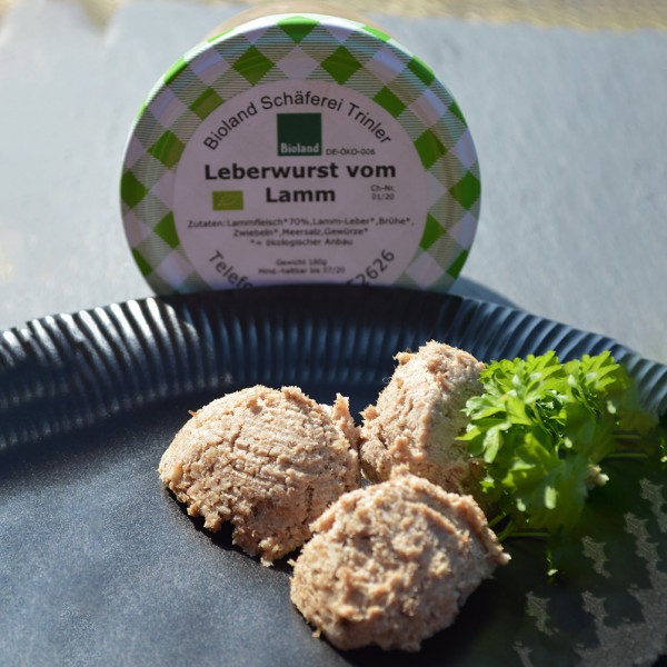 Lamm Leberwurst