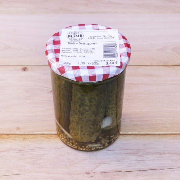 Theda´s Gewürzgurken