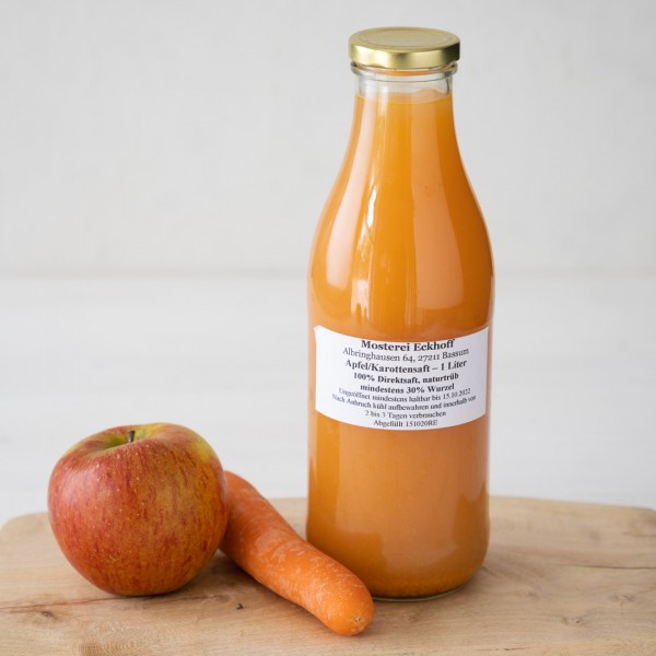 Apfel-Möhrensaft