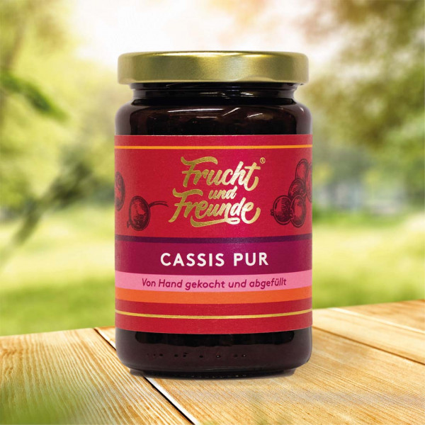 Cassis Pur Fruchtaufstrich