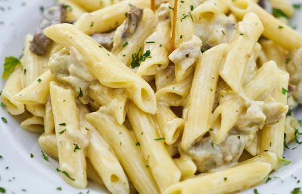 Pasta mit Rucola & Ricotta